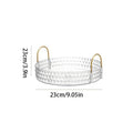Transparent Rotating Perfume Display Rack