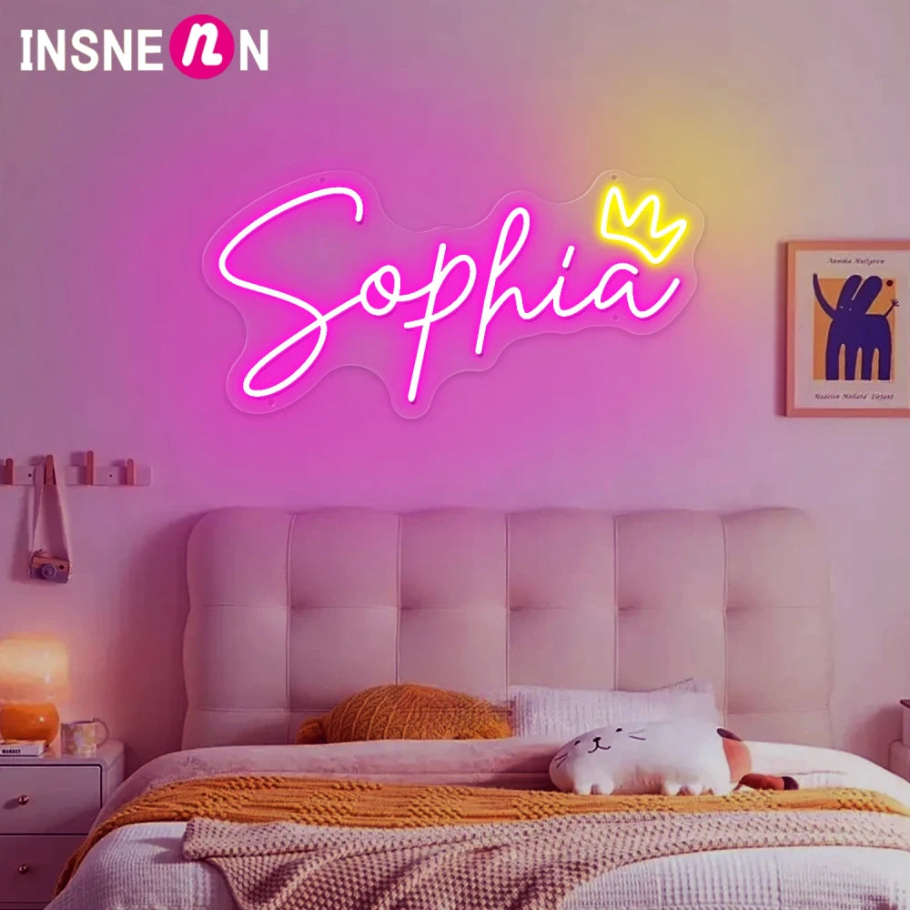 Custom LED Neon Name Sign