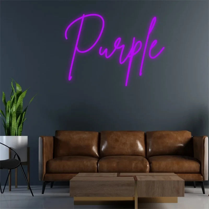 Custom LED Neon Name Sign