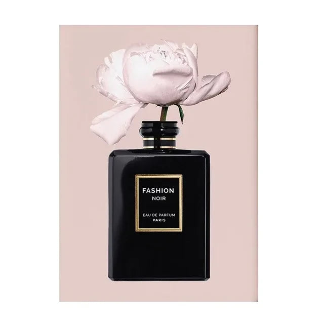 Blush Pink Perfume Wall Art