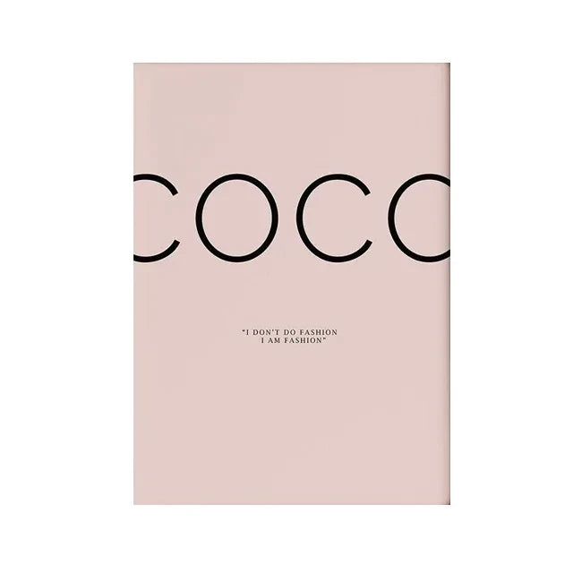 Blush Pink Perfume Wall Art