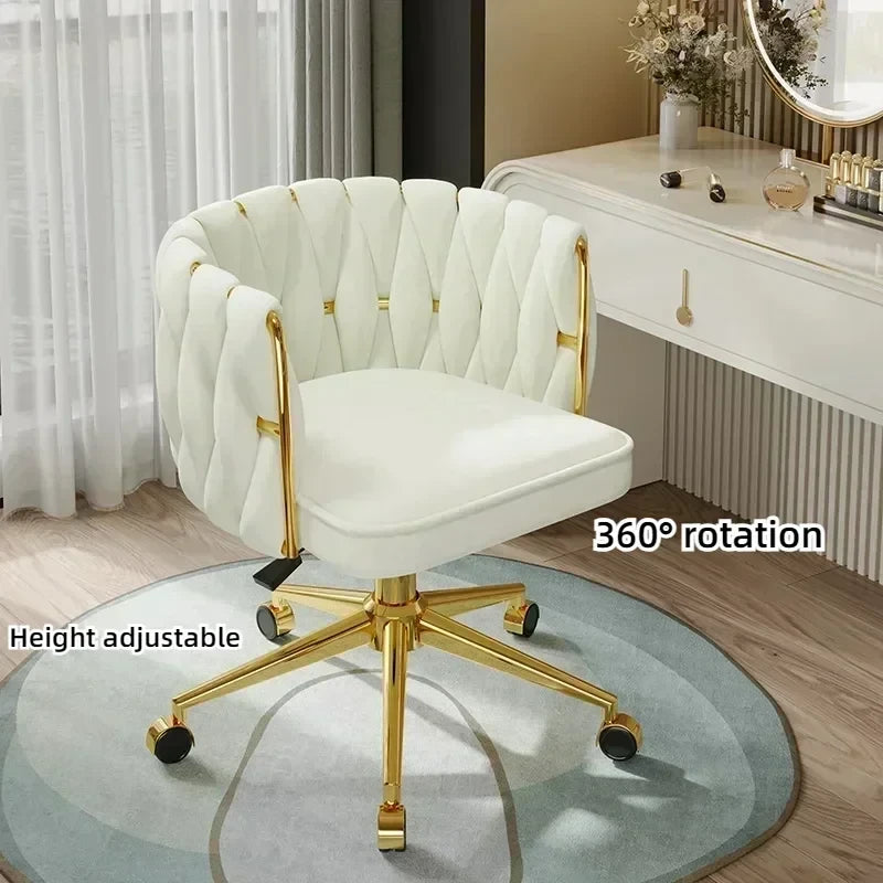 Elegant Swivel Makeup Chair