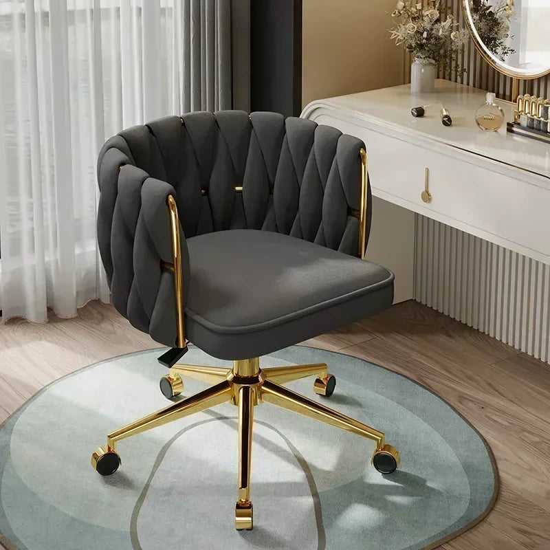 Elegant Swivel Makeup Chair