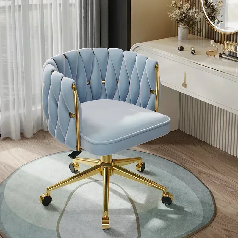 Elegant Swivel Makeup Chair
