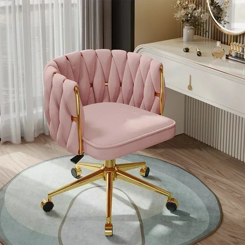 Elegant Swivel Makeup Chair