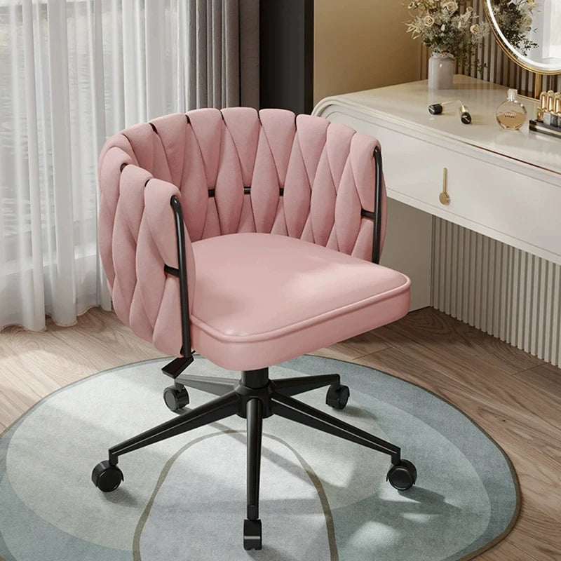 Elegant Swivel Makeup Chair