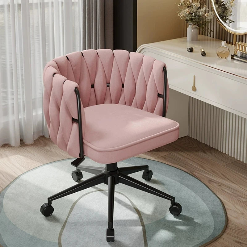 Elegant Swivel Makeup Chair