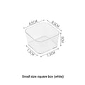 Clear Bathroom Drawer Organizer Set