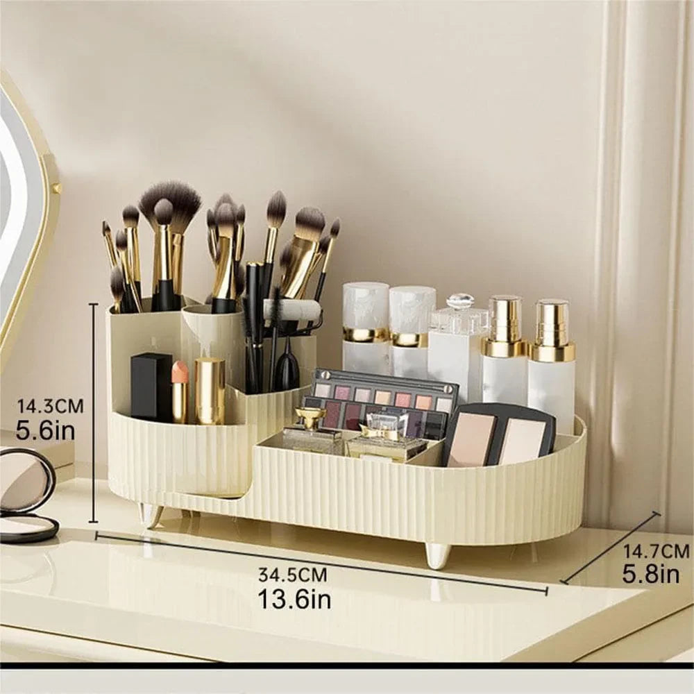 Rotating Cosmetic Storage Rack
