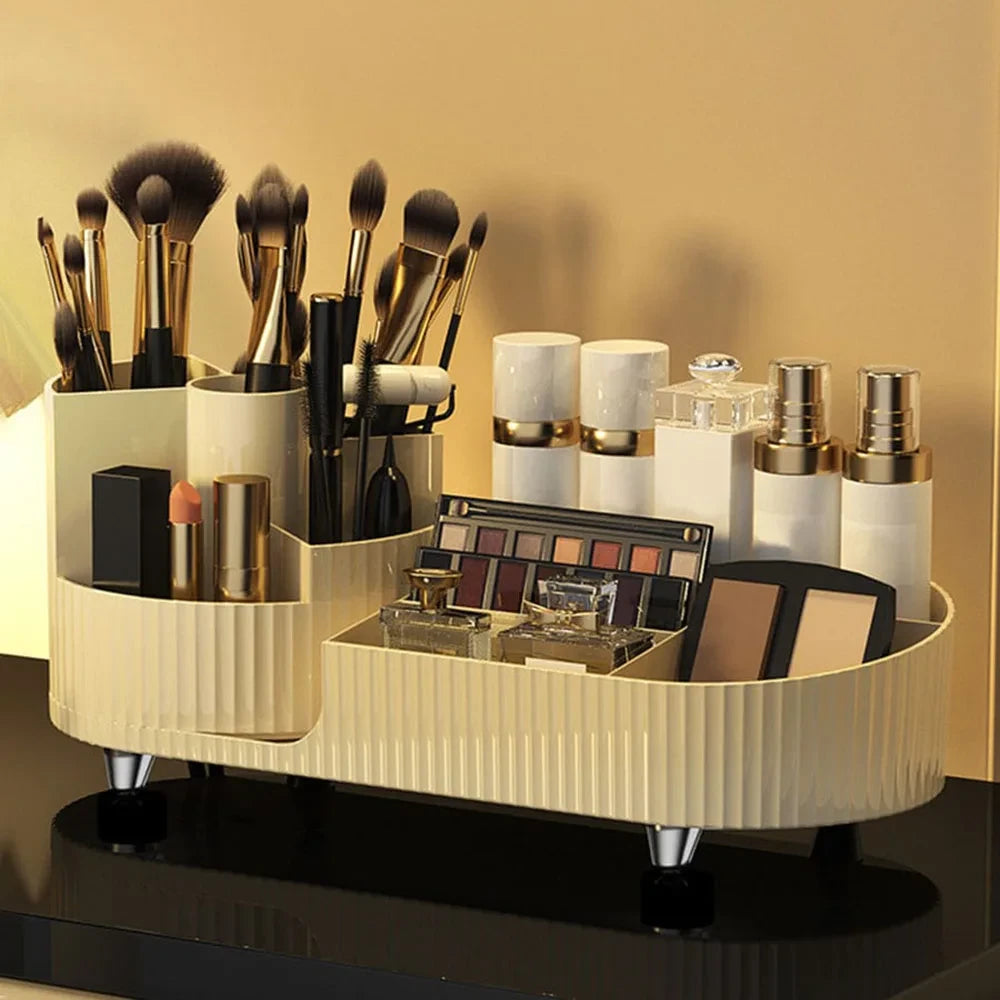 Rotating Cosmetic Storage Rack