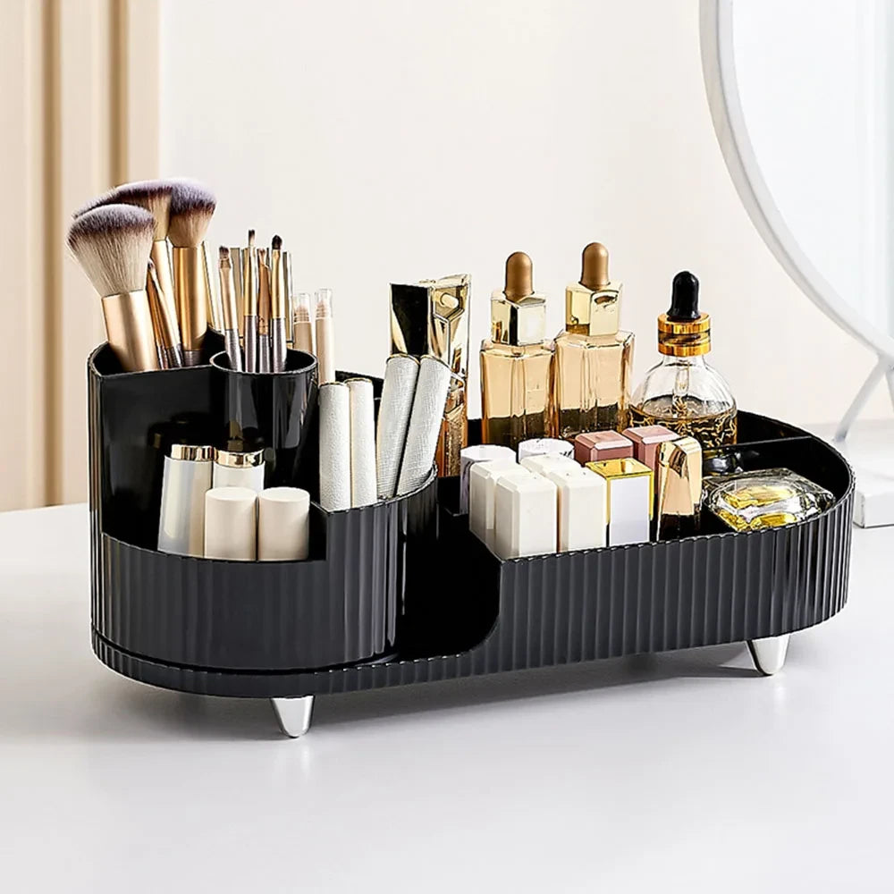 Rotating Cosmetic Storage Rack